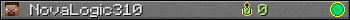Юзербар 350x20 для NovaLogic310