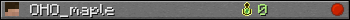 OHO_maple userbar 350x20