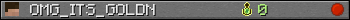 OMG_ITS_GOLDN userbar 350x20