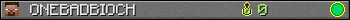ONEBADBIOCH userbar 350x20