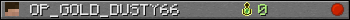 OP_GOLD_DUSTY66 userbar 350x20