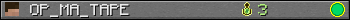 OP_MA_TAPE userbar 350x20