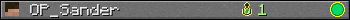 OP_Sander userbar 350x20