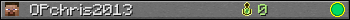 OPchris2013 userbar 350x20