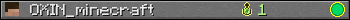 OXIN_minecraft userbar 350x20