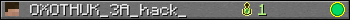 OXOTHUK_3A_hack_ userbar 350x20