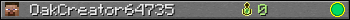 Юзербар 350x20 для OakCreator64735