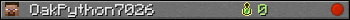 OakPython7026 userbar 350x20