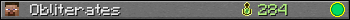 Benutzerleisten 350x20 für Obliterates