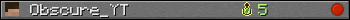 Obscure_YT userbar 350x20