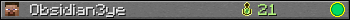 Obsidian3ye userbar 350x20