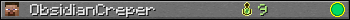 ObsidianCreper userbar 350x20