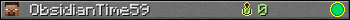 ObsidianTime59 userbar 350x20