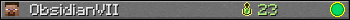 ObsidianVII userbar 350x20