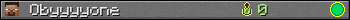 Obyyyyone userbar 350x20