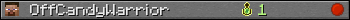 OffCandyWarrior userbar 350x20