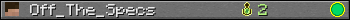 Benutzerleisten 350x20 für Off_The_Specs