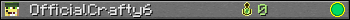 OfficialCrafty6 userbar 350x20