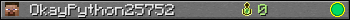 OkayPython25752 userbar 350x20