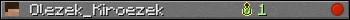 Olezek_Kiroezek userbar 350x20