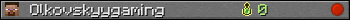 Olkovskyygaming userbar 350x20