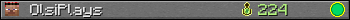 OlsiPlays userbar 350x20