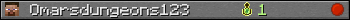 Omarsdungeons123 userbar 350x20