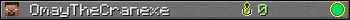 OmayTheCranexe userbar 350x20