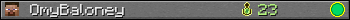 OmyBaloney userbar 350x20