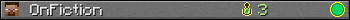 OnFiction userbar 350x20