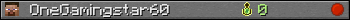 OneGamingstar60 userbar 350x20