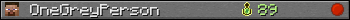 OneGreyPerson userbar 350x20