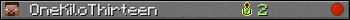 OneKiloThirteen userbar 350x20