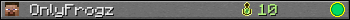 OnlyFrogz userbar 350x20