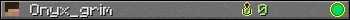 Benutzerleisten 350x20 für Onyx_grim