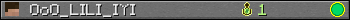 OoO_LILI_IYI userbar 350x20