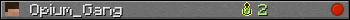 Opium_Gang userbar 350x20