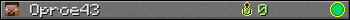 Oproe43 userbar 350x20