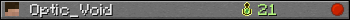 Benutzerleisten 350x20 für Optic_Void