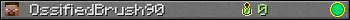 Юзербар 350x20 для OssifiedBrush90