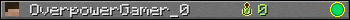 OverpowerGamer_0 userbar 350x20