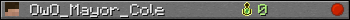 OwO_Mayor_Cole userbar 350x20