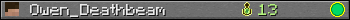 Owen_Deathbeam userbar 350x20