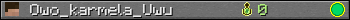 Owo_karmela_Uwu userbar 350x20