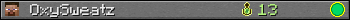 OxySweatz userbar 350x20