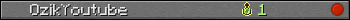 OzikYoutube userbar 350x20