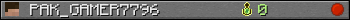 Юзербар 350x20 для PAK_GAMER7796