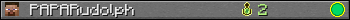 PAPARudolph userbar 350x20