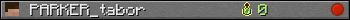 PARKER_tabor userbar 350x20