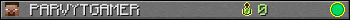 PARVYTGAMER userbar 350x20